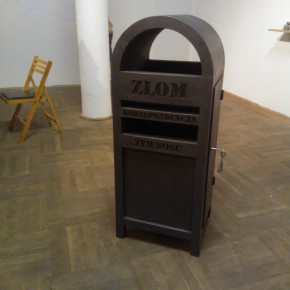 Kontener, projekt artysty Łukasza Surowca Kontener, projekt artysty Łukasza Surowca